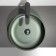 Comforty 114mdg pad, round, dark green matte color