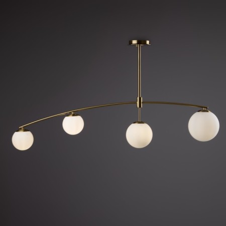 Freya FR5443CL-04BS HANGER, 1200X180X615 mm ceiling lamp, E14, 4x60W, brass color-5
