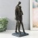 Souvenir Polystone "Young couple" for metal 13.4x11.8x34 cm