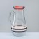Set for juice "Coffee" art painting, 6 glasses 1250/200 ml