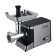 Electric meat grinder FIRST FA-5140-5 STELL, 1800 W, 3 nozzles+kebbe, reverse, silver