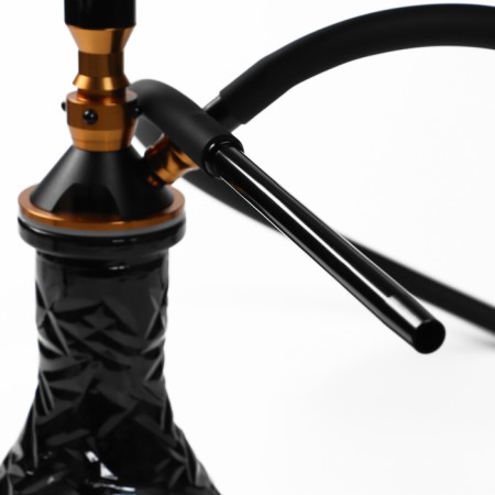 Hookah "minor", 1 pipe, 44 cm, black-4