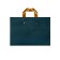 Pact with a loop handle green 35 x 25 x 8 cm 80 μm