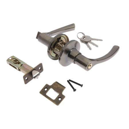 Stiling (fashion 3186), interior, latch, 3 keys, bronze color-3