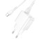 Network charger Hoco C98A, 1 USB, 18 W, QC, Type -C cable - USB, 1 m, white