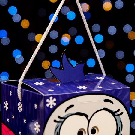 Gift box "Smecbek Penguin", 12 x 12 x 15.5 cm-4