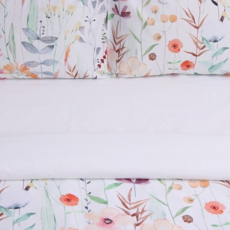 Beddower Ethel 1.5pp Wildflowers, 143x215cm, 150x214cm, 50x70cm -2 pcs, Poplin, 125 g/m2-1