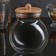 Glass Bank for bulk products with Bamboo bamboo cover, 950 ml, 13 × 15 cm