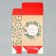 Folding box “Happy New Year”, wreath, 16 x 23 x 7.5 cm, New Year
