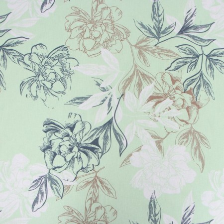 Crystick 1.5 joint venture and I Symphony: Green, 147*210 ± 3 120 g/m2,100%cotton, calico-1