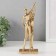 Souvenir Polystone "Two: Fidelity" Gold 25.5x9.5x5.5 cm