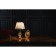 Flot Lamp "Floz" E27 40W gold 24x24x38 cm Risalux