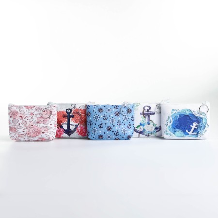 Lightning wallet, mix/blue color-1