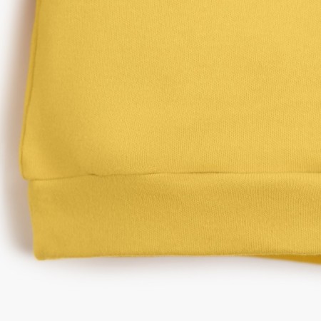 Kidsa (sweatshirt, shorts) minku, yellow color, height 80-86 cm-9