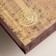 Safe box book "financier" embossing 21x13x5 cm