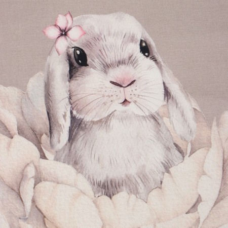 Gift "bunny" towel 40x73cm, 19x19cm sever-2