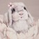 Gift "bunny" towel 40x73cm, 19x19cm sever