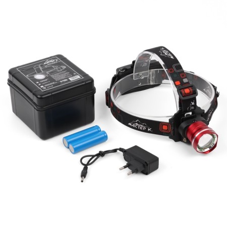Lantern of the Battery of the Master K., 1 Led, Zoom, 3 modes, 4.5 x 6.5 cm-8