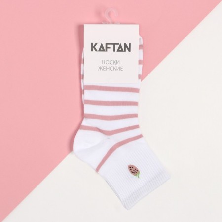 Women's socks kaftan "berries" size 36-39 (23-25 ​​cm) color mix-9