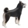 Figure Konik "Siba-Inu, Black"