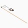 Domestica-a-piece “Deer” on a wooden stick for cats, brown, 9935976
