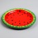 Disposable paper plate "watermelon", 18 cm