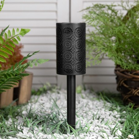 Garden lamp "Start" "Morocco" on the sunny battery, 6.5 × 39 × 6.5 cm, flame effect-1