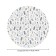Graking on the Christmas set, round, oxford, elastic band, size 140x140 cm, diameter 105-120 cm