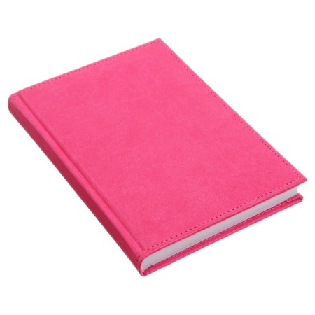 Deliciper of Leduced A5, 160 Vivevella sheets, artificial leather cover, dark pink-1