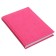 Deliciper of Leduced A5, 160 Vivevella sheets, artificial leather cover, dark pink