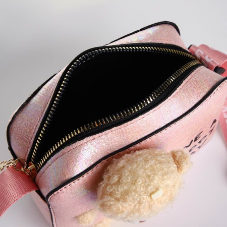 Bag's bag with lightning, pink color-2