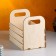 Kashpo wooden 25 × 15 × 20 cm "Carmen", side handles, naturally give beautifully
