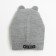 Children's hat, gray color, size 46-50