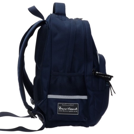 School backpack Bruno VisConti "City Engine", 40 x 30 x 19 cm, ergonomic back, pencil case as a gift-4