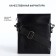Male bag, black color
