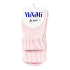 Women's socks mini inverno, single size, ROSA color