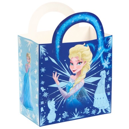 Gift package with packaging paper with silence, 22x22x12 cm, cold heart-2