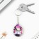 Keychain for keys with the icon "in your eyes", anime