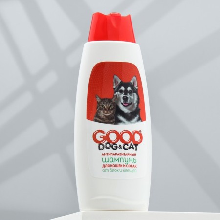 Antiparasitic shampoo "Good Dog & Cat" for cats and dogs, 250 ml, mix-1