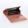 Women's wallet on magnets, pink color
