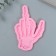 Mold Silicon "Bowing Hand" 4x7 cm