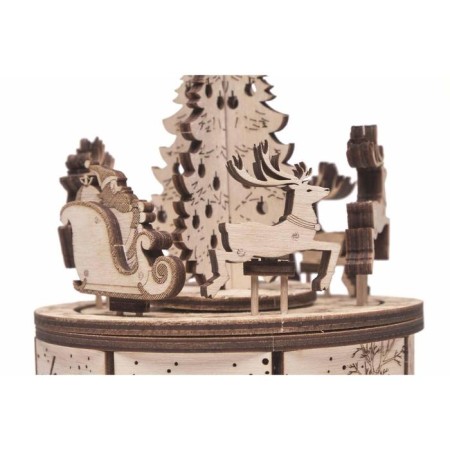 Musical box "Carousel Santa"-3