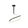 Ceiling chandelier Mantra Nur, LED, 2400LM, 2800K, 640 mm, brown color