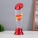 Lava LABE "Heart" LED 3HAAA, USB red 6.5x6.5x23.7cm