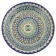 Plant of Rishtan ceramics "Patterns", 27 cm, Blue Mix