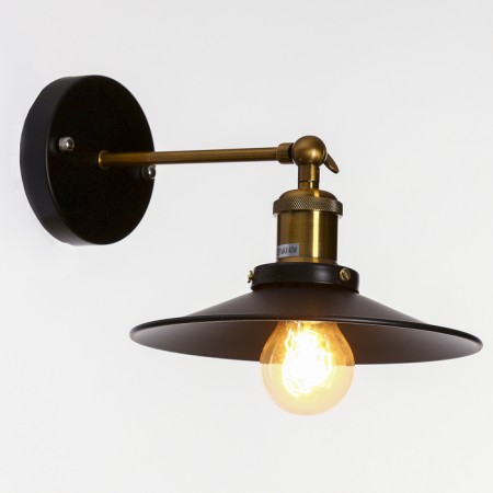 Bra "Matano" 1x40W E27 Black 22x22x25 cm-1