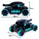 Radio controlled tank Fighter, 4WD, gesture control, shoots gel bullets, black and blue color