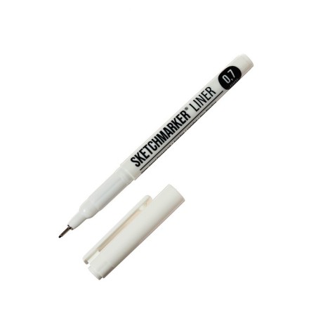 Capillary handle for graphic work Sketchmarker, 0.7 mm, black-1
