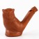 Ceramic "owl" whistle for painting 2.9 × 7 × 5 cm