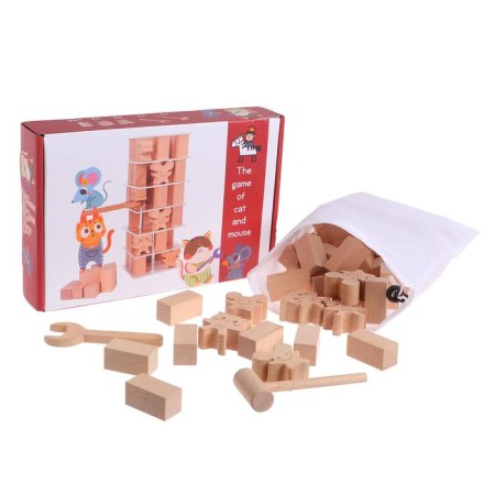 Children's developing game "Cats Mouse", 25.5x17x4.8 cm